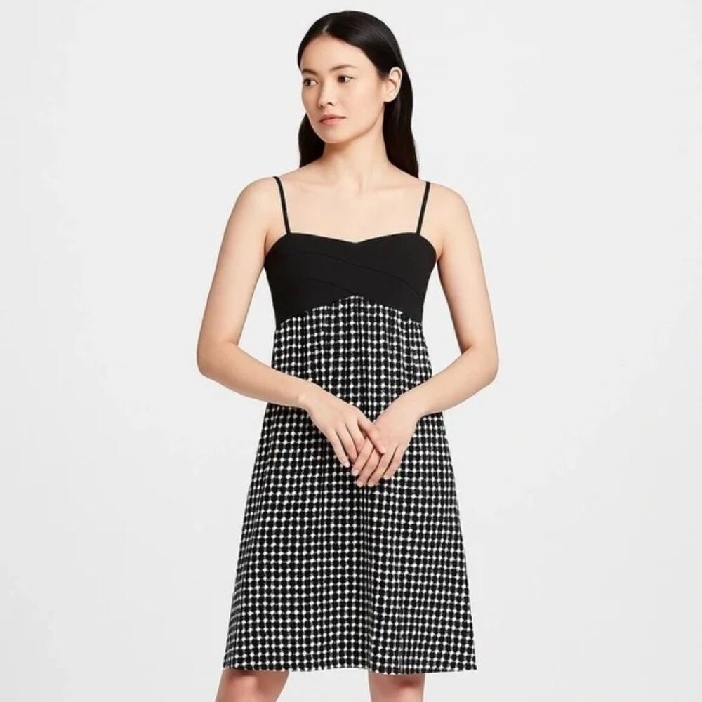 💯 Studio M by Max Studio Geometric Print Bandeau Dress 💯